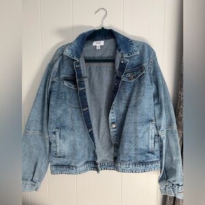 Myra Bag Blue Denim Jacket – Size XL